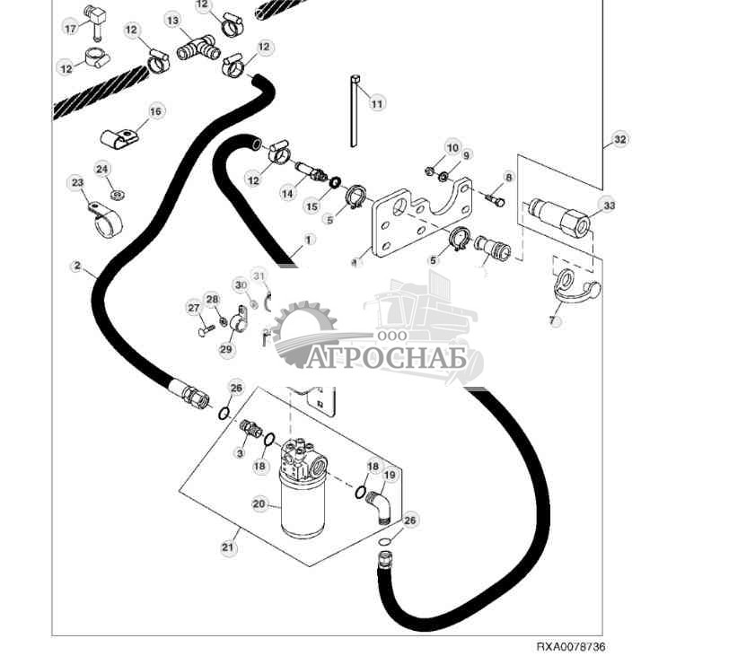 Motor Seal Drain Kit 